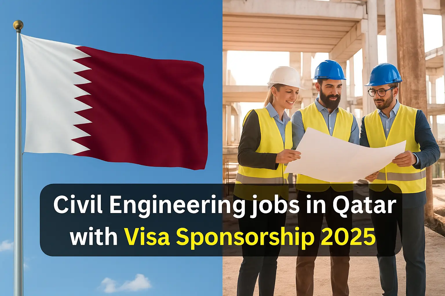 Civil Engineering Jobs in Qatar with Visa Sponsorship 2025