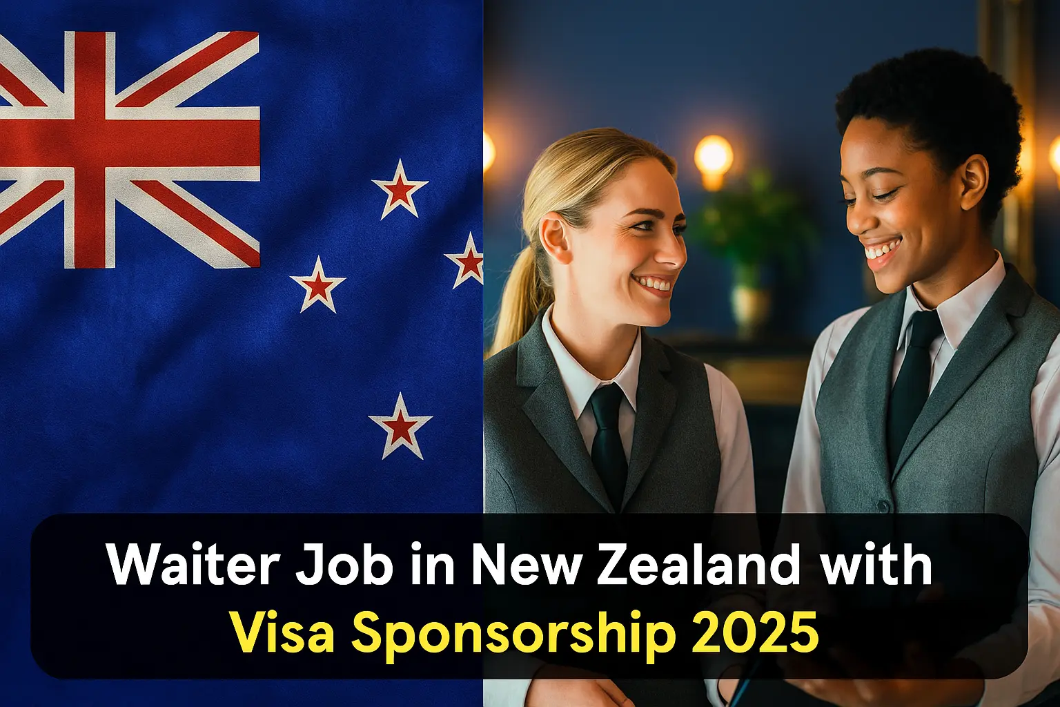 Waiter Jobs in Australia with Visa Sponsorship in 2025