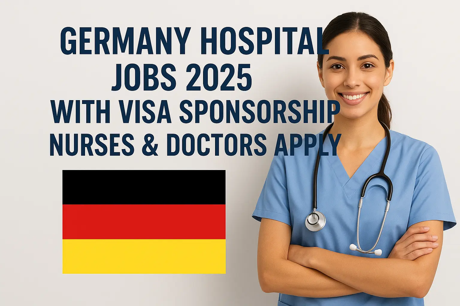 Germany Hospital Jobs 2025 with Visa Sponsorship – Nurses & Doctors Apply