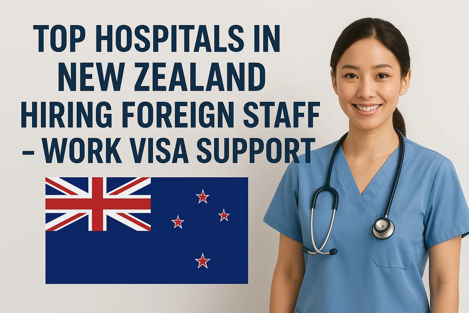 Top Hospitals in New Zealand Hiring Foreign Staff – Work Visa Support