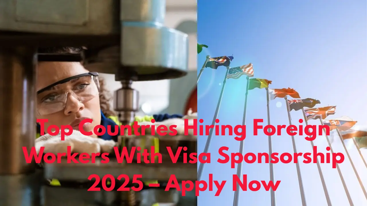 Top Countries Hiring Foreign Workers With Visa Sponsorship 2025 – Apply Now